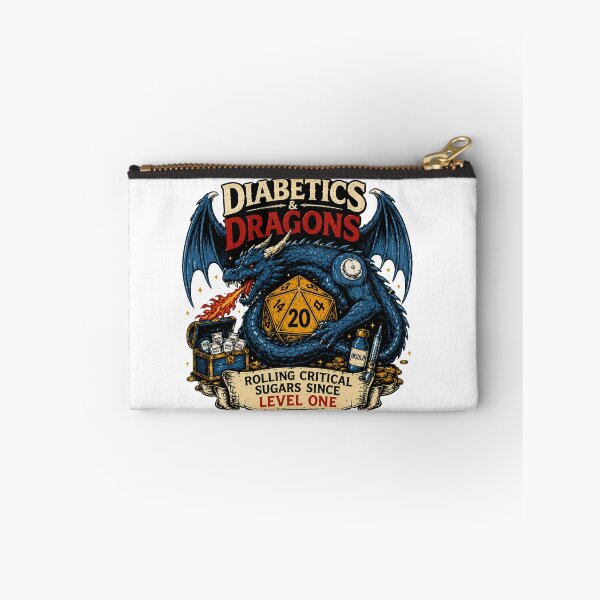 Item preview, Diabetics & Dragons: Rolling Critical Sugars designed and sold by BlindPete.