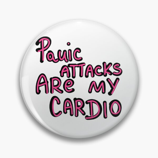 Item preview, panic attacks are my cardio designed and sold by Kasia1987t.
