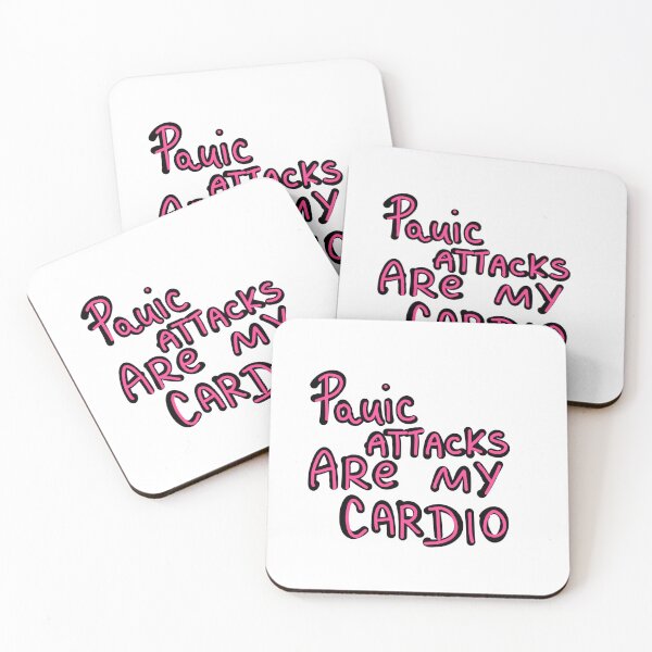 Item preview, panic attacks are my cardio designed and sold by Kasia1987t.