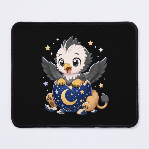 Item preview, Cute Kawaii Griffin Chibi Mythical Creature Illustration designed and sold by AMICO77.