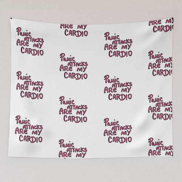 Item preview, panic attacks are my cardio designed and sold by Kasia1987t.
