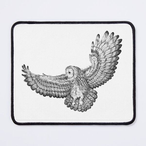 Item preview, Tawny Owl Ink Illustration  designed and sold by Magpie Prints.