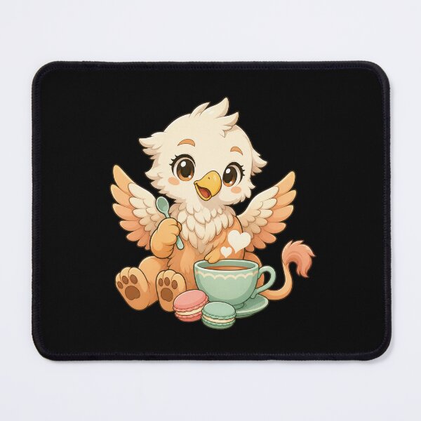 Item preview, Cute Kawaii Griffin Chibi Mythical Creature Illustration designed and sold by AMICO77.