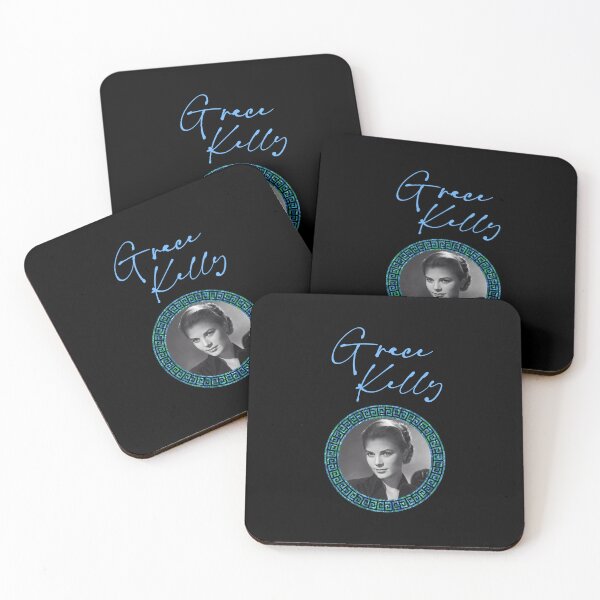 Item preview, Grace Kelly Blue/Green (on Black) designed and sold by PawsitiveMum3.