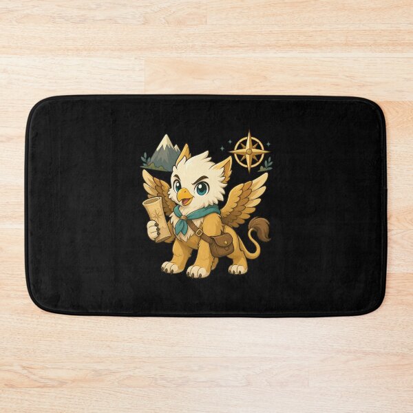 Item preview, Cute Kawaii Griffin Chibi Mythical Creature Illustration designed and sold by AMICO77.
