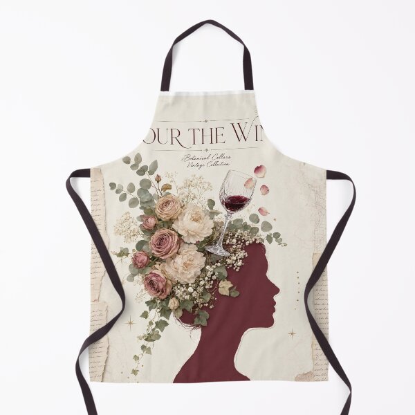 Item preview, For The Wine – Botanical Cellars Vintage Collection | Wine Lover Poster designed and sold by Cary-s.