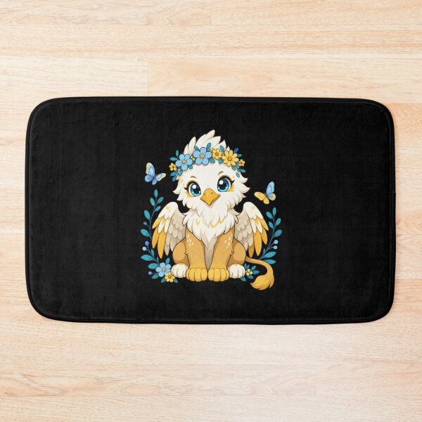 Item preview, Cute Kawaii Griffin Chibi Mythical Creature Illustration designed and sold by AMICO77.
