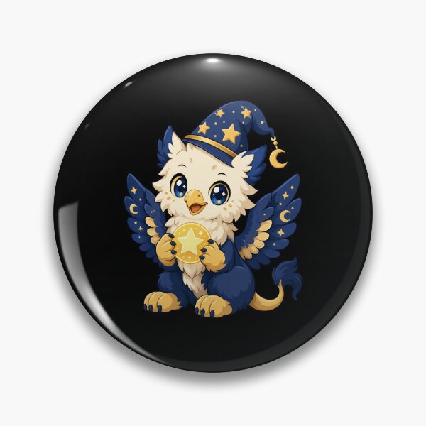 Item preview, Cute Kawaii Griffin Chibi Mythical Creature Illustration designed and sold by AMICO77.