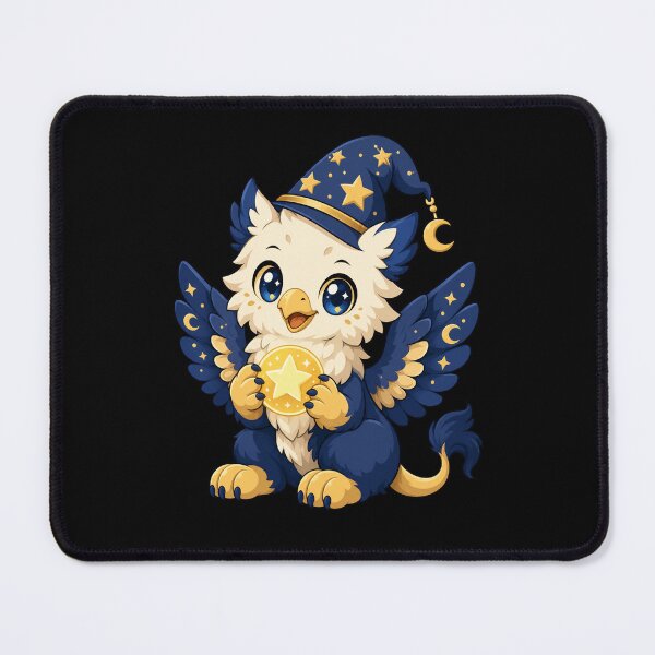 Item preview, Cute Kawaii Griffin Chibi Mythical Creature Illustration designed and sold by AMICO77.