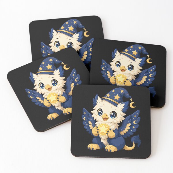 Item preview, Cute Kawaii Griffin Chibi Mythical Creature Illustration designed and sold by AMICO77.