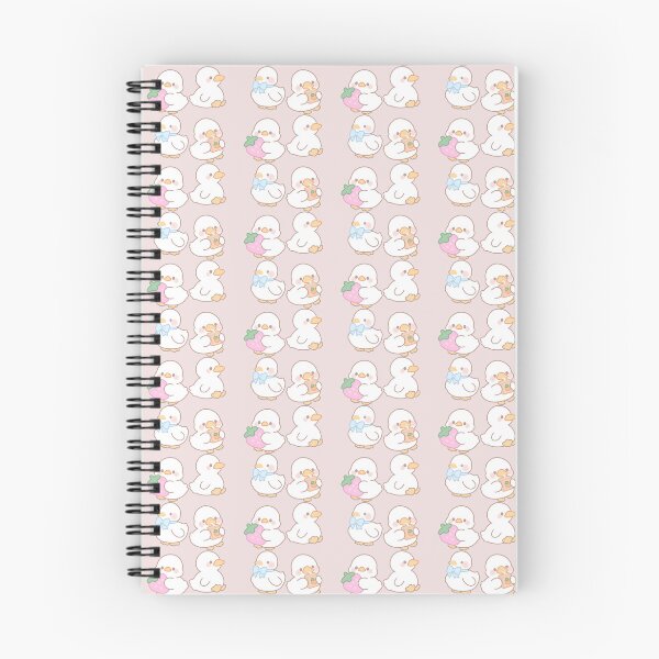 Item preview, Cute Kawaii Duck Strawberry Juice Ribbon Sticker Pack designed and sold by Art IN Pack.