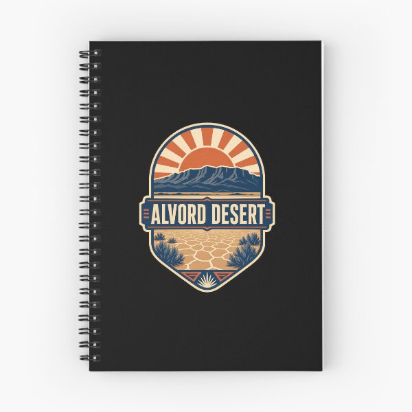 Item preview, Vintage Alvord Desert Oregon High Desert Travel Art designed and sold by AMICO77.