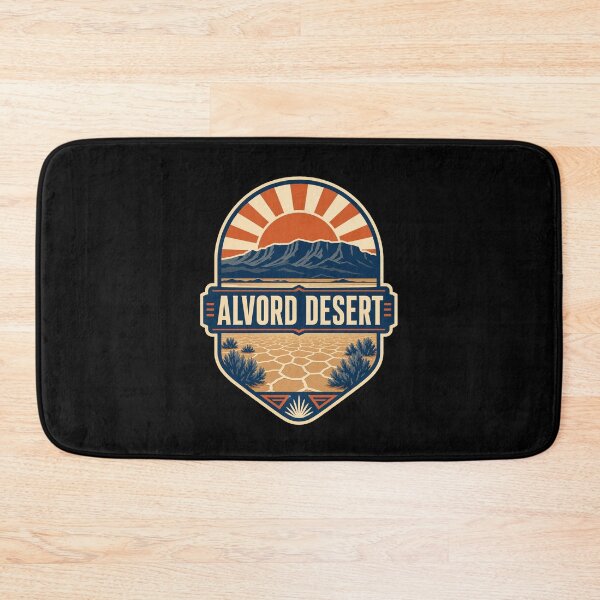 Item preview, Vintage Alvord Desert Oregon High Desert Travel Art designed and sold by AMICO77.