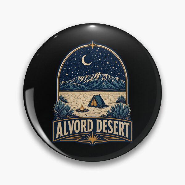 Item preview, Vintage Alvord Desert Oregon High Desert Travel Art designed and sold by AMICO77.