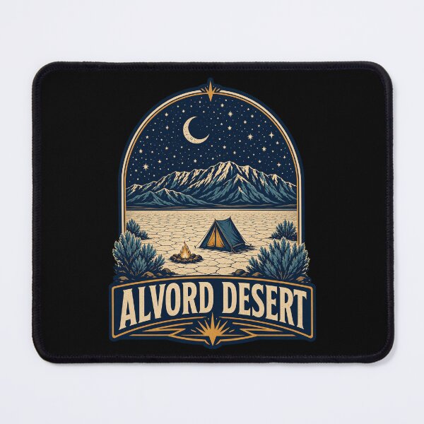 Item preview, Vintage Alvord Desert Oregon High Desert Travel Art designed and sold by AMICO77.