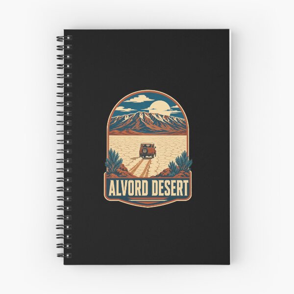 Item preview, Vintage Alvord Desert Oregon High Desert Travel Art designed and sold by AMICO77.