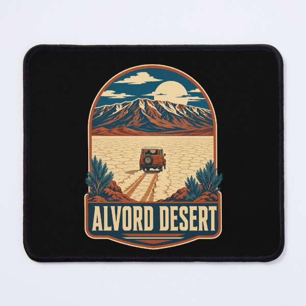 Item preview, Vintage Alvord Desert Oregon High Desert Travel Art designed and sold by AMICO77.
