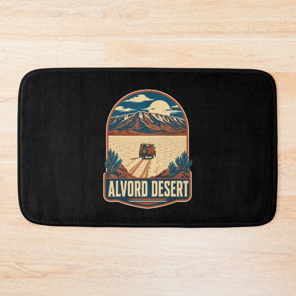Item preview, Vintage Alvord Desert Oregon High Desert Travel Art designed and sold by AMICO77.