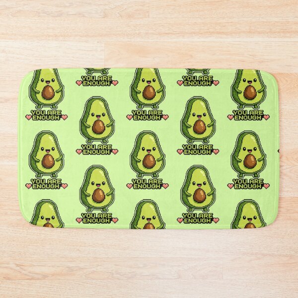 Item preview, YOU ARE ENOUGH, AVOCADOOO! designed and sold by BRIGHT BITS BOUTIQUE.