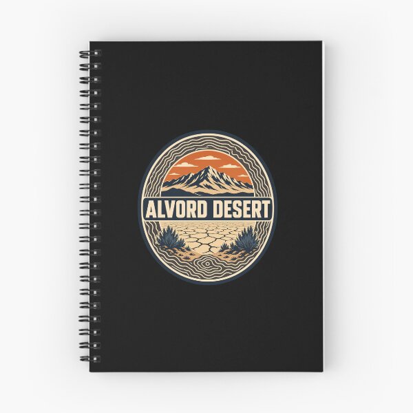 Item preview, Vintage Alvord Desert Oregon High Desert Travel Art designed and sold by AMICO77.