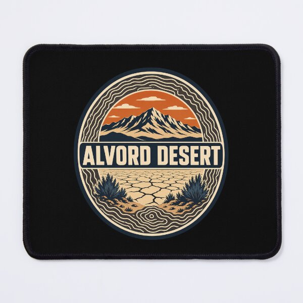 Item preview, Vintage Alvord Desert Oregon High Desert Travel Art designed and sold by AMICO77.