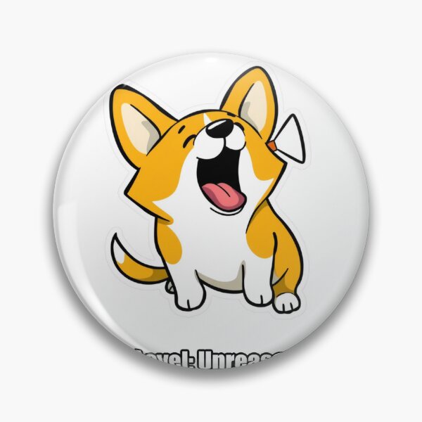 Item preview, Corgi - Bork Level Unreasonable - Funny Corgi Gift designed and sold by pawdrops.