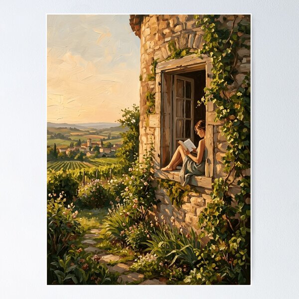 Item preview, Reading at a Sunlit Window designed and sold by Massfrank.