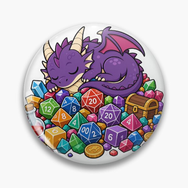 Item preview, Dice Dragon Sticker 2 - Funny D&D Dice Hoarder Hoard Math Rocks TTRPG Gift designed and sold by Dice_Goblin_Studio.