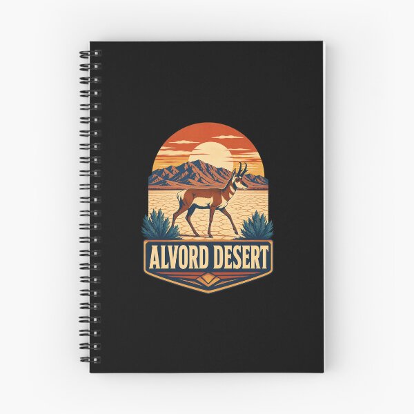 Item preview, Vintage Alvord Desert Oregon High Desert Travel Art designed and sold by AMICO77.
