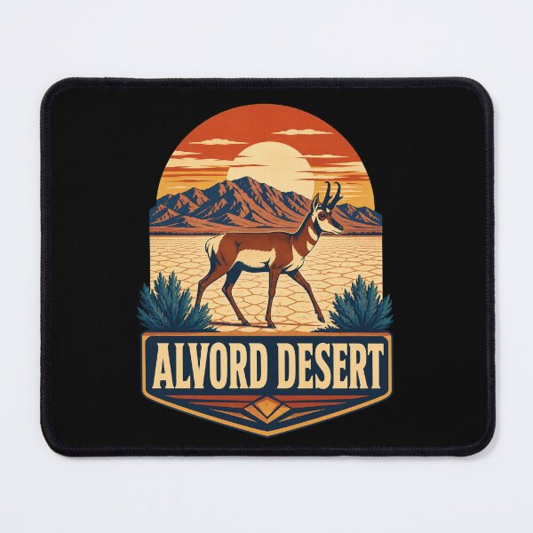 Item preview, Vintage Alvord Desert Oregon High Desert Travel Art designed and sold by AMICO77.