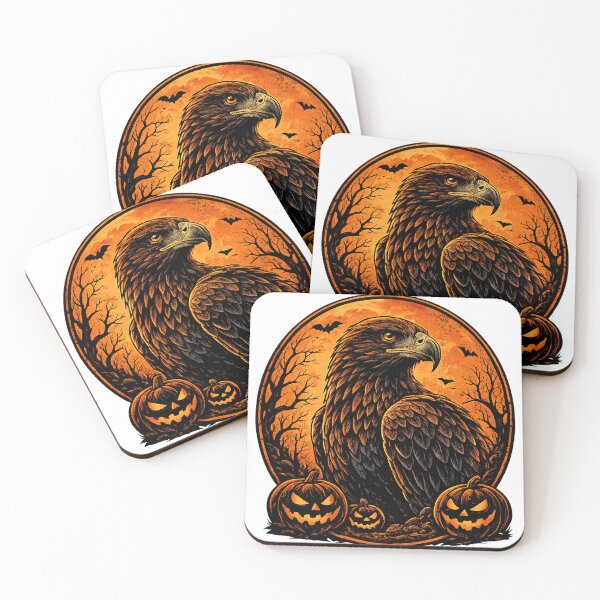 Item preview, Halloween Eagle Moon designed and sold by afr-saad.