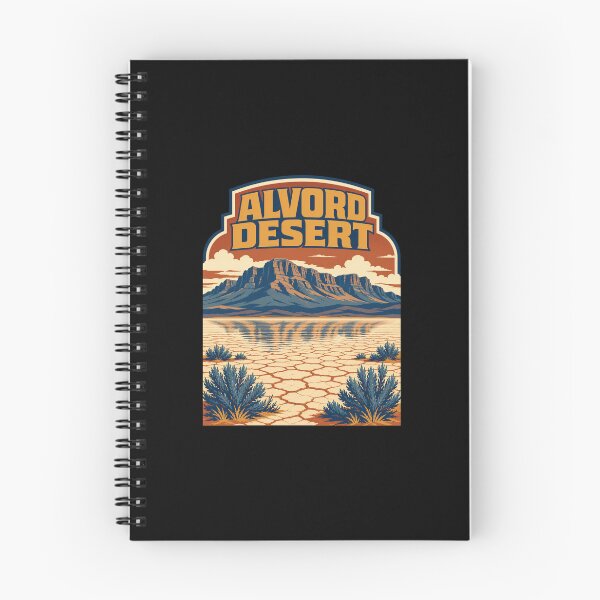 Item preview, Vintage Alvord Desert Oregon High Desert Travel Art designed and sold by AMICO77.