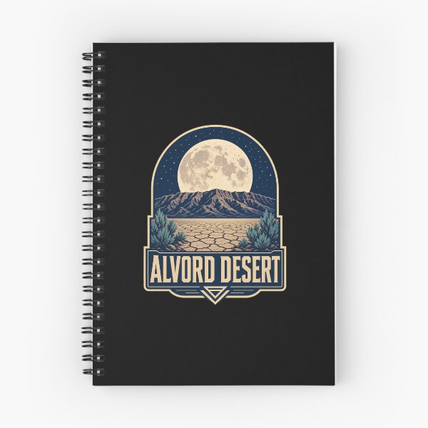 Item preview, Vintage Alvord Desert Oregon High Desert Travel Art designed and sold by AMICO77.