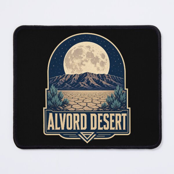 Item preview, Vintage Alvord Desert Oregon High Desert Travel Art designed and sold by AMICO77.