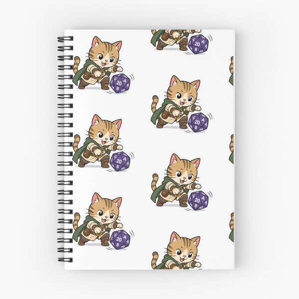 Item preview, Tabletop Gaming Cat Sticker - Funny D&D Cat Dice Goblin TTRPG Gamer Gift designed and sold by Dice_Goblin_Studio.