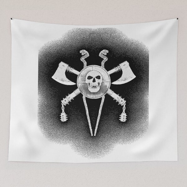 Item preview, Skull Axes Logo designed and sold by Horizon Point Studios.