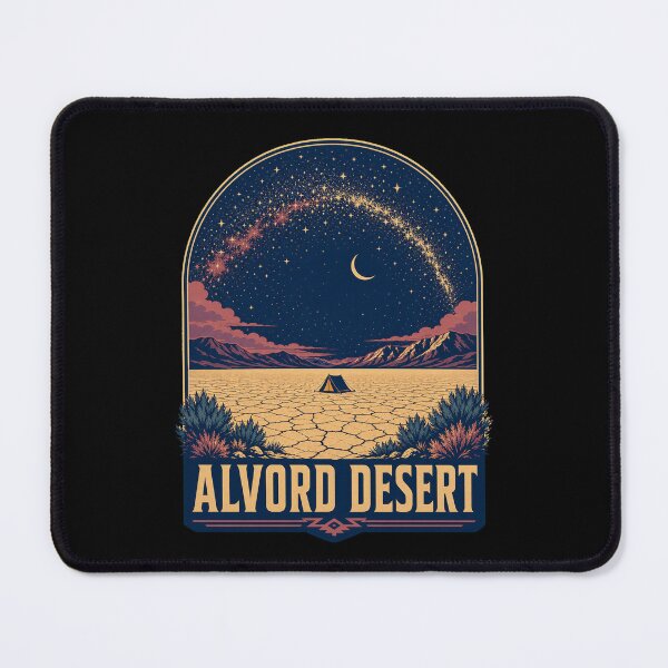 Item preview, Vintage Alvord Desert Oregon High Desert Travel Art designed and sold by AMICO77.