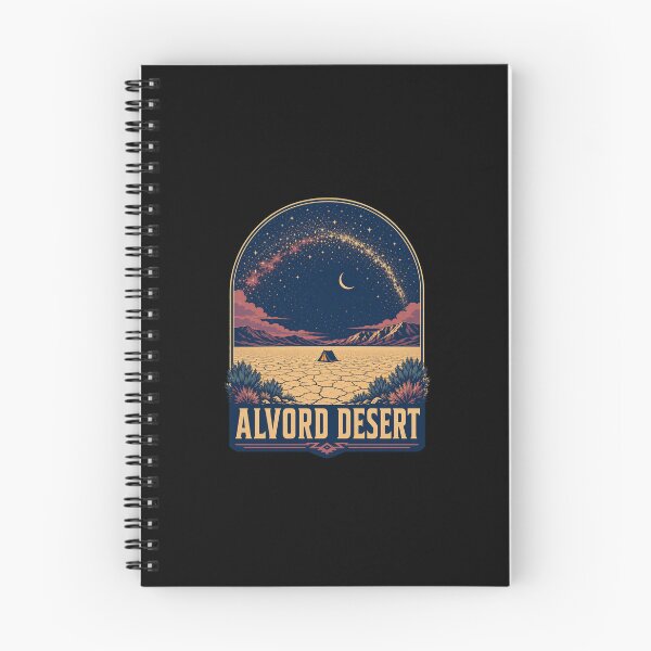 Item preview, Vintage Alvord Desert Oregon High Desert Travel Art designed and sold by AMICO77.