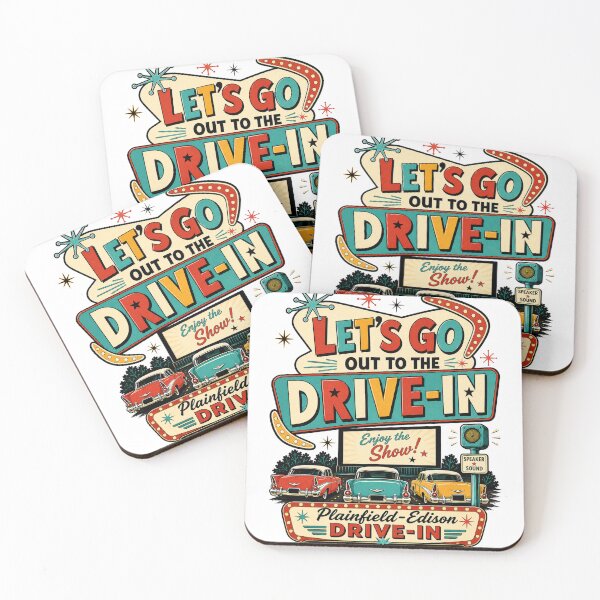 Item preview, Plainfield-Edison Drive-In – Vintage Oak Tree Road New Jersey designed and sold by Past in Threads.