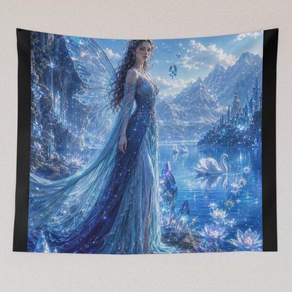 Item preview, Sapphire Lake Fairy designed and sold by jgvisualarts.