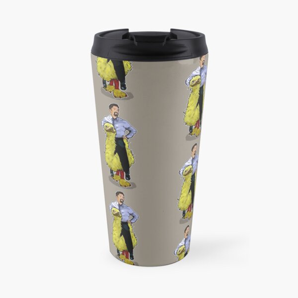 David Brent (and bird) Travel Mug