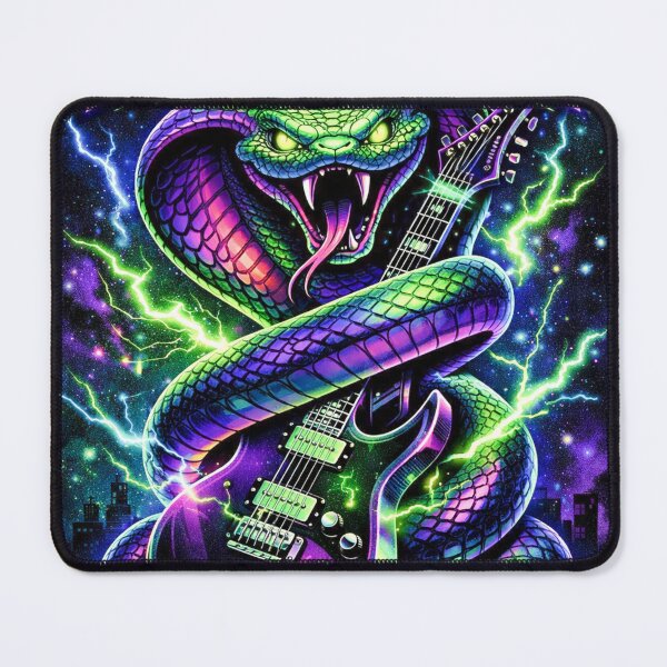 Item preview, Snake Electric Groove – “Feel the Shockwave” designed and sold by DecibelDecor034.
