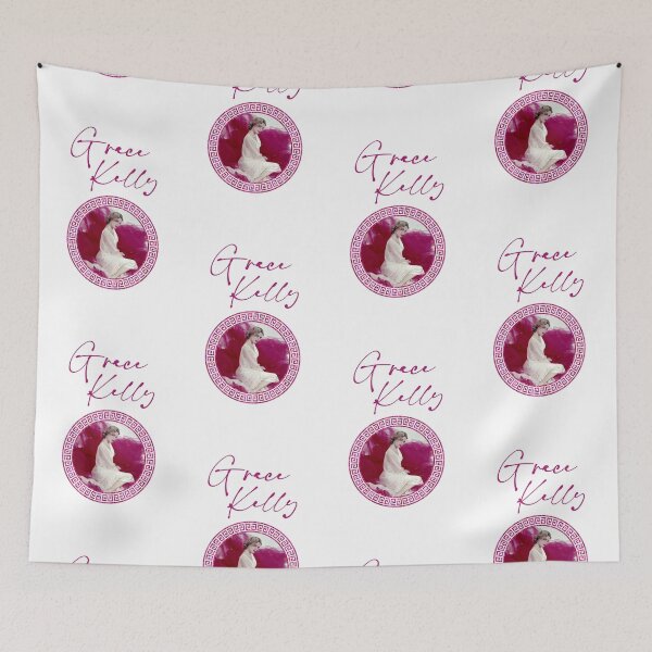 Item preview, Grace Kelly in Pink (on White) designed and sold by PawsitiveMum3.