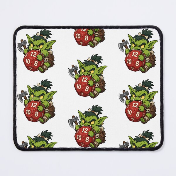 Item preview, Barbarian Dice Goblin Sticker - Funny D&D Dice Hoarder Rage Meme TTRPG Gift designed and sold by Dice_Goblin_Studio.