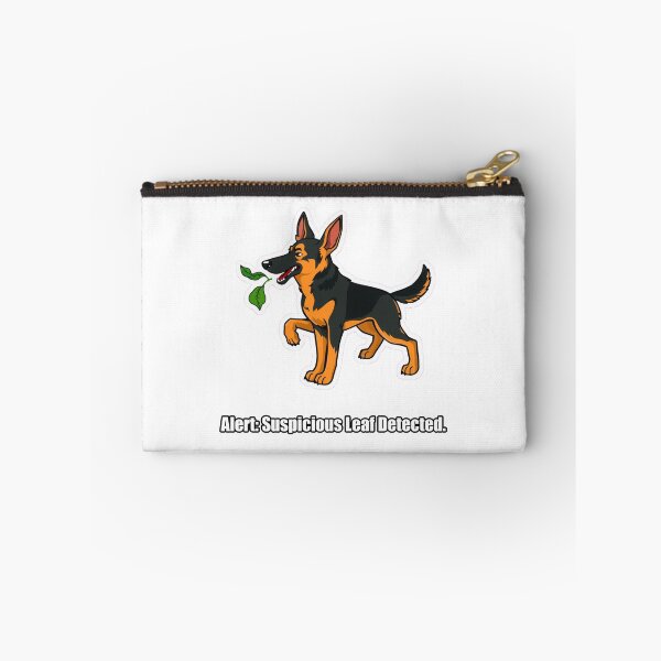 Item preview, German Shepherd - Alert Suspicious Leaf Detected - Funny GSD Gift designed and sold by pawdrops.