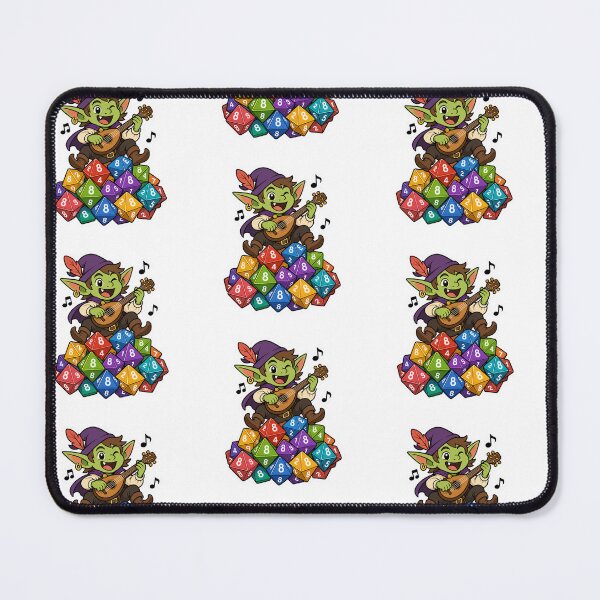 Item preview, Bard Dice Goblin Sticker - Funny D&D Bardic Inspiration TTRPG Gamer Gift designed and sold by Dice_Goblin_Studio.