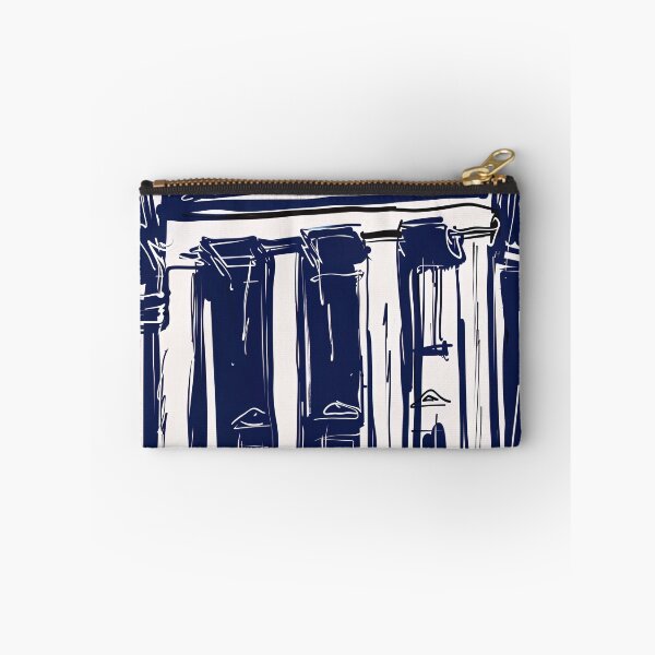 Item preview, Courthouse - Blue Abstract Art designed and sold by shadow-bloom.