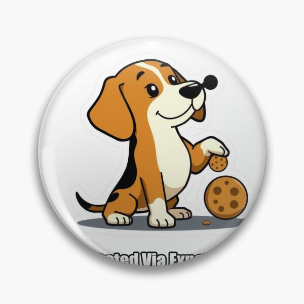 Item preview, Beagle - Cookie Located Via Expert Analysis - Funny Beagle Gift designed and sold by pawdrops.