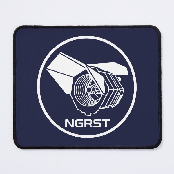 Item preview, NGRST Nancy Grace Roman Space Telescope Circular Badge designed and sold by KiwiRider.