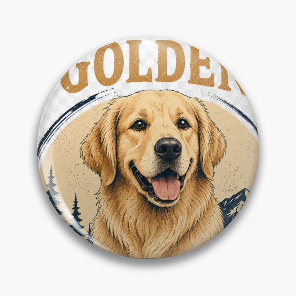 Item preview, Life Is Better With a Golden Retriever | Vintage Dog Lover Retro Design designed and sold by TeeVibeHaus.